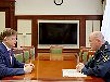 Полномочный представитель Президента Российской Федерации в Сибирском федеральном округе Анатолий Серышев провел рабочую встречу с начальником ГУФСИН России по Новосибирской области Аланом Купеевым