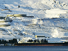 На Аляске обрушилась мобильная буровая установка