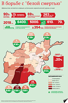Наркотики в Афганистане: цифры, цены, факты