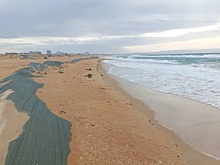 В Анапе после шторма зафиксировали старые выбросы мазута