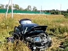 В Башкирии в массовом ДТП пострадали двое детей