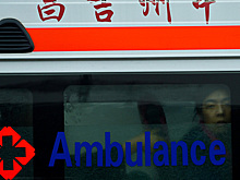 Туристический автобус попал в аварию в Китае