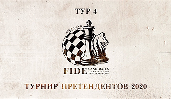 Шахматы. Турнир претендентов ФИДЕ 2020. 4-й тур. (прямая видеотрансляция)