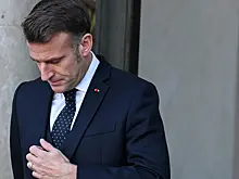 Опубликованы кадры неофициального разговора Трампа и Макрона о Зеленском