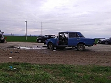 Водитель "Жигулей" погиб в лобовом ДТП на трассе в Краснодарском крае