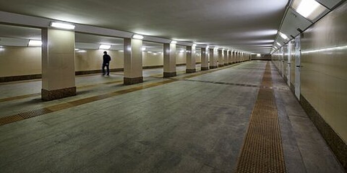 В Москве в районе Марфино построен самый большой подземный переход за последние 10 лет