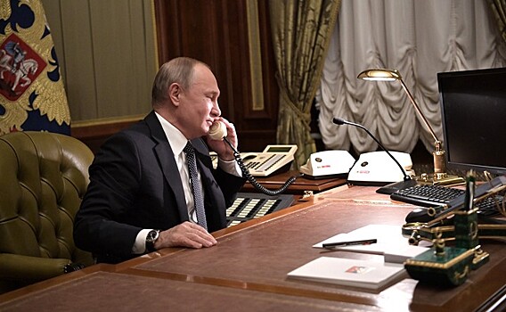 Путин и Байден впервые провели телефонный разговор