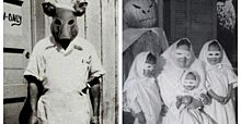 «Попытайтесь не испугаться!»: какие костюмы надевали на Хэллоуин в прошлом