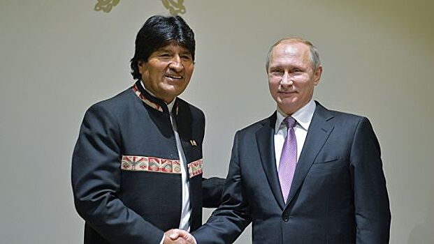 Путин 11 июля встретится с Моралесом