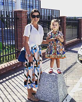 Ксения Бородина отдала младшую дочь в детский сад