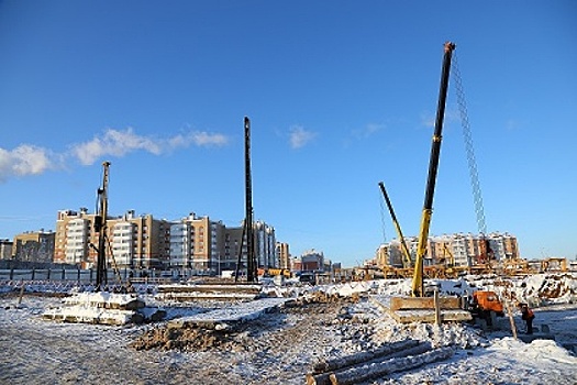 Строительство школы в микрорайоне «Волжский-3» началось в Чебоксарах
