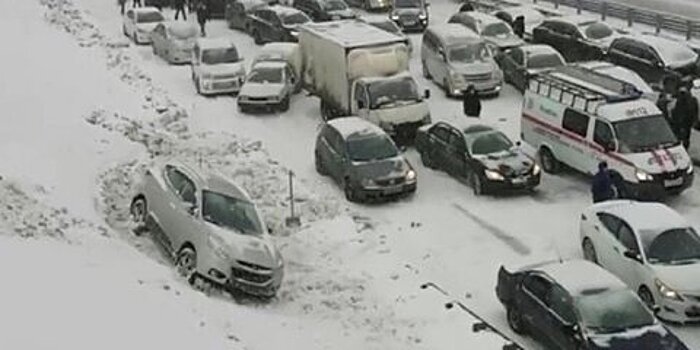 Два крупных ДТП произошло в Чехове – Минтранс Подмосковья