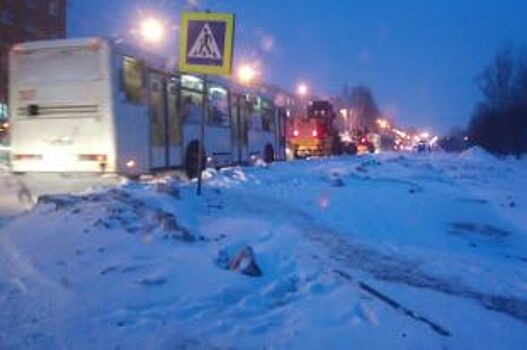 В Новосибирске из-за непогоды вновь большие пробки
