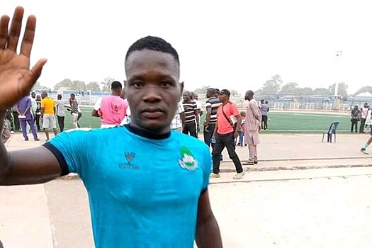 Появилось видео смерти футболиста в Нигерии