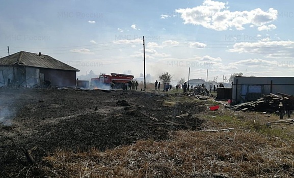 В Новосибирской области пожарные ликвидировали возгорание на площади более 4 квадратных километров