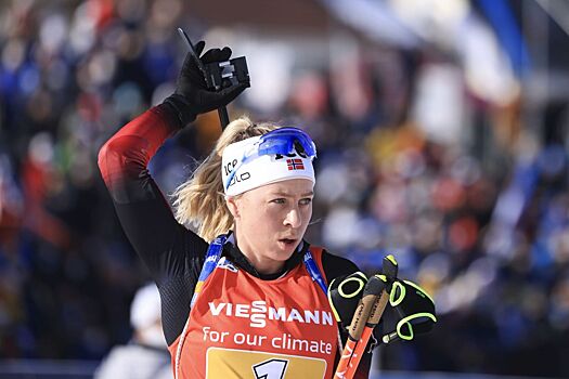 Биатлонистка Экхофф отреагировала на обвинения в адрес Симон