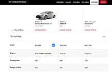 Приложение "redditor" позволяет сравнивать автомобили по цене, оснащению и мощности