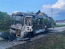 Сгоревший автобус, перевозивший детей в Красноярском районе, заказали по объявлению