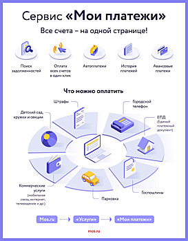 Оплата коммунальных услуг и оценки в школе: как настроить виджеты в личном кабинете на mos.ru