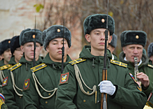 Курсанты 161 школы техников РВСН в День народного единства выступили с плац-концертом