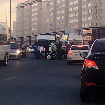 В аварии в Пензе пострадал мотоциклист