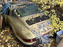 Забытый всеми Porsche 911 Targa оказался уникальной находкой