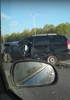 В результате ДТП под Пензой «Лада» получила серьезные повреждения