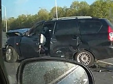 В результате ДТП под Пензой «Лада» получила серьезные повреждения