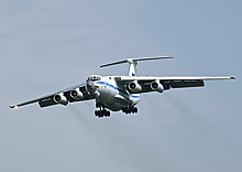 Возле Медногорска экипажи самолетов Ил-76 военно-транспортной авиации осуществили проливку локализованного пожара