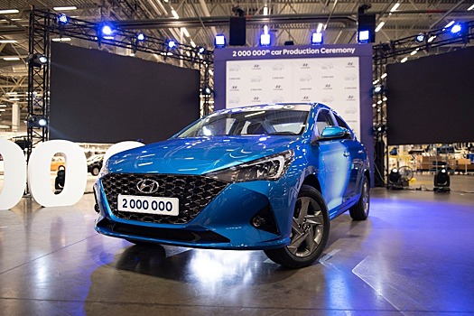В России представили обновленный Hyundai Solaris