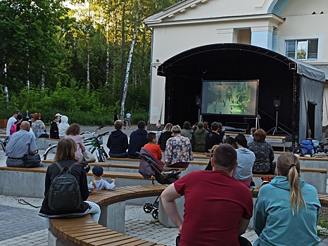 Более тысячи нижегородцев посетили «Кинотеатр под открытым небом» в июне