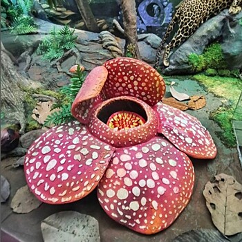 Сотрудники Дарвиновского музея рассказали о редком экспонате — раффлезии