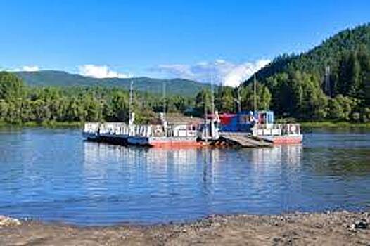 Одна из тувинских компаний строит первую в регионе частную паромную переправу