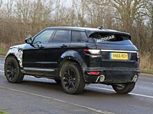 Рестайлинговый Range Rover Evoque 2018 попался в объективы фотокамер