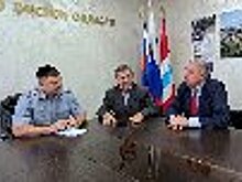 Состоялась рабочая встреча начальника УФСИН России по Омской области Сергея Балдина с представителем Общероссийского профессионального союза работников государственных учреждений и общественного обслуживания Российской Федерации Алексеем Лебедевым
