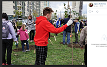 В Некрасовке посадили 1000 кустов и 40 деревьев