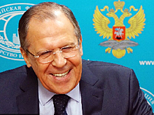 Герой Труда Российской Федерации Сергей Лавров принимает поздравления с юбилеем