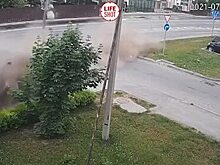 Смертельная авария с пытавшимся скрыться от ДПС россиянином попала на видео