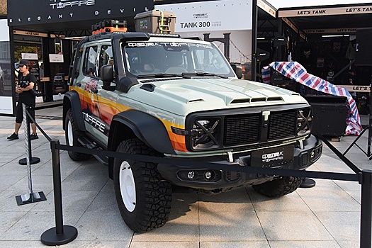 Внедорожник Tank 300 получит V6, но на него должны "скинуться"