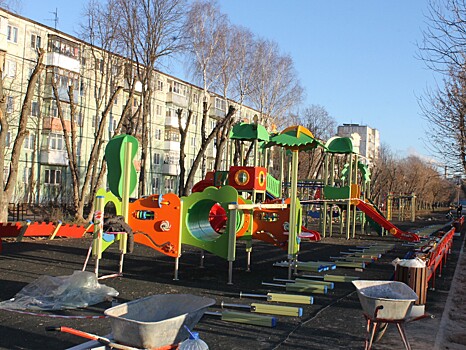 Новая детская площадка появится на бульваре Цанова в Твери