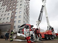 Казаньоргсинтез приобрел самый высокий в РТ пожарный автоподъемник для спасения людей из многоэтажек