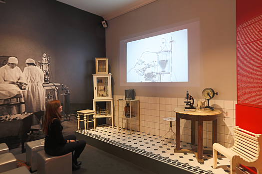 Палату госпиталя времен Первой мировой войны воссоздали в Музее истории медицины МГМУ им. И.Сеченова
