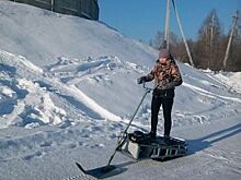 Умелец из Златоуста сконструировал мини-вездеход