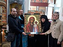 Болховскому монастырю передали старинную икону Божией Матери
