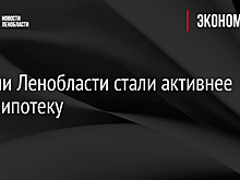 Жители Ленобласти стали активнее брать ипотеку