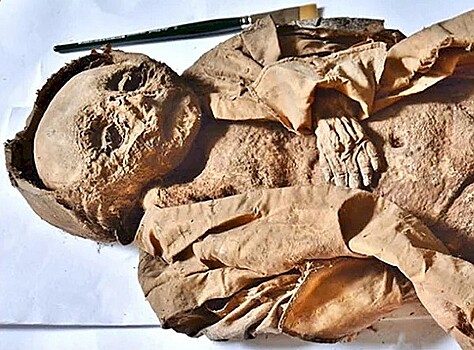 Ученые исследовали мумию австрийского младенца XVII века