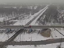 Движение по новому путепроводу открыли возле поселка Шарапова Охота