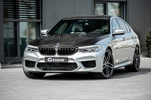 Для уменьшения веса BMW М5 F90 G-Power предлагает капот из углеродного волокна