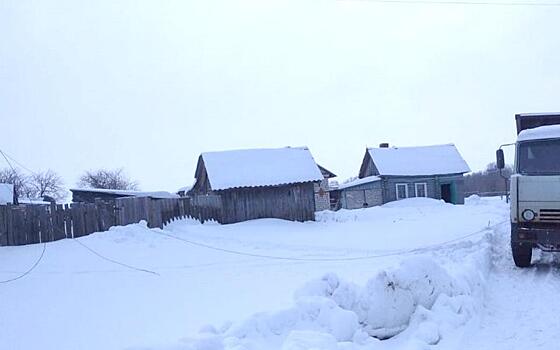 В Сараевском районе КамАЗ оборвал провода