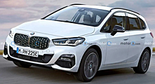  		 			BMW 2-series Active Tourer представили на рендерных изображениях 		 	
